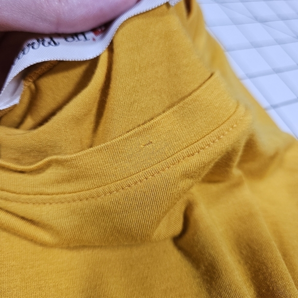 Starrs On Mercer Yellow Crew Neck Tank Top, Small - Picture 7 of 9